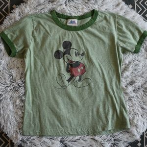 Disney Disneyland Resort Vintage Style Mickey Tee